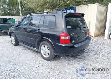 2004 Toyota Highlander Limited V6 z USA, uszkodzony, nr VIN JTEDP21AX40033329